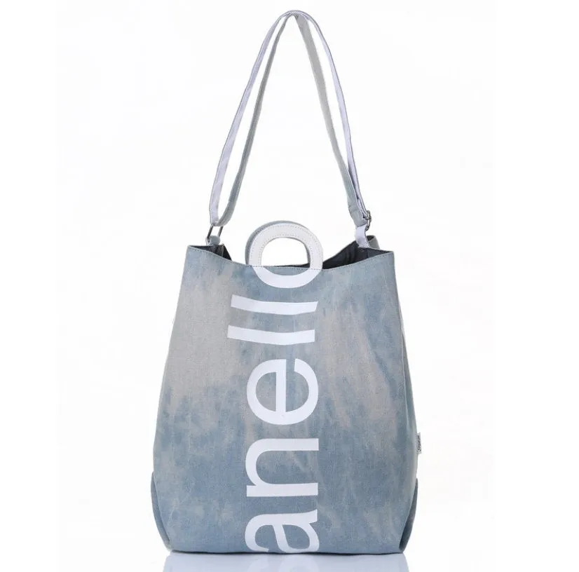 Anello 2 Way Shoulder canvas tote Bag 13 color to choose