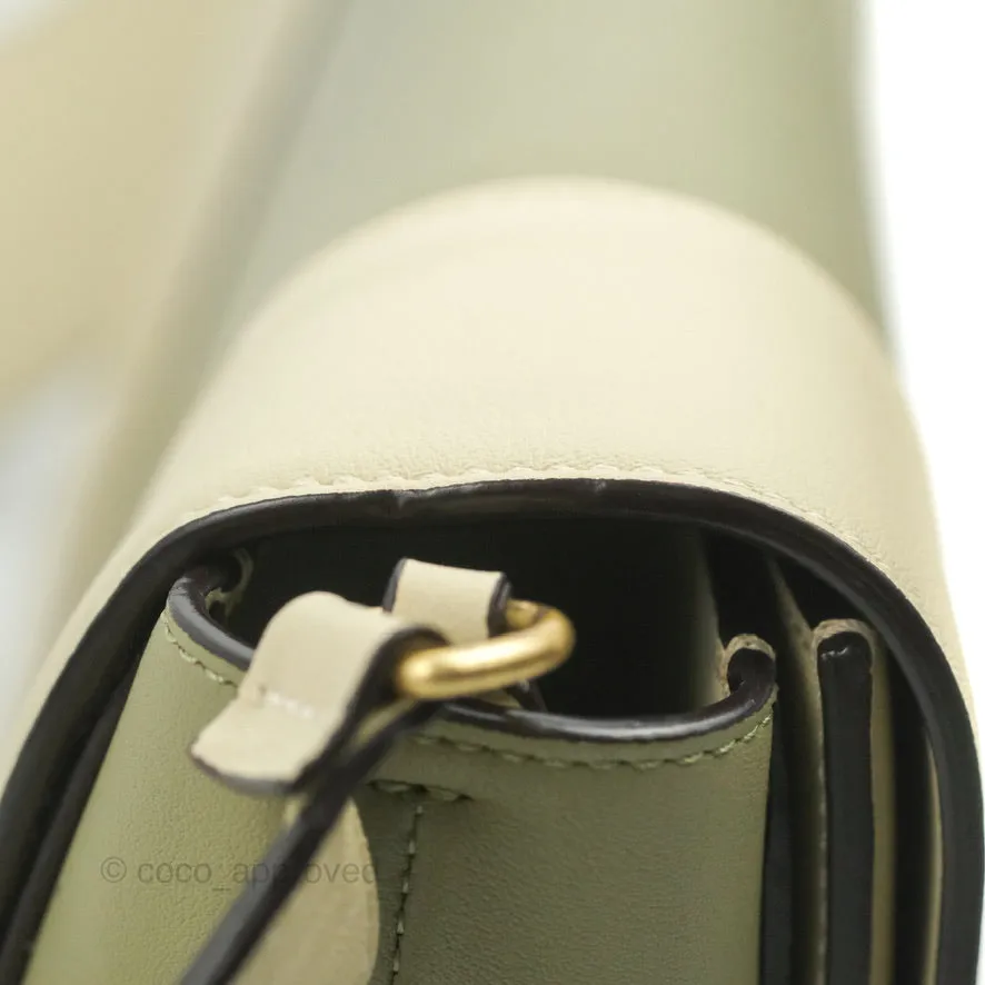 Celine Frame Bag Light Green