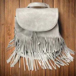 Convertible Shoulder Bag Draw String Closure