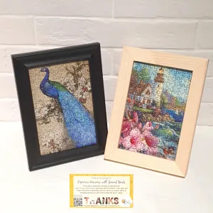 Jigsaw with Wooden Frame