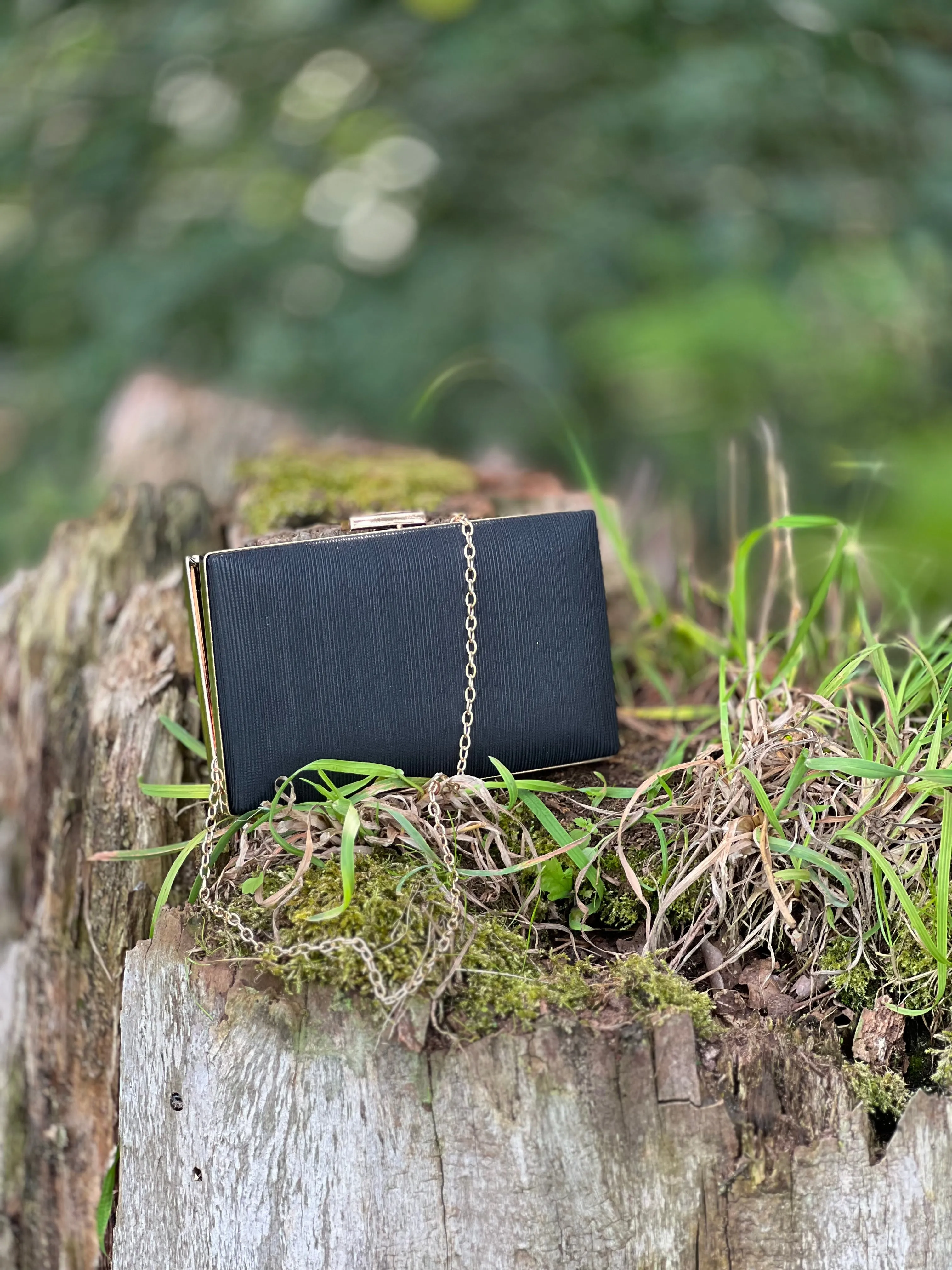 Sparkle Clutch - Black
