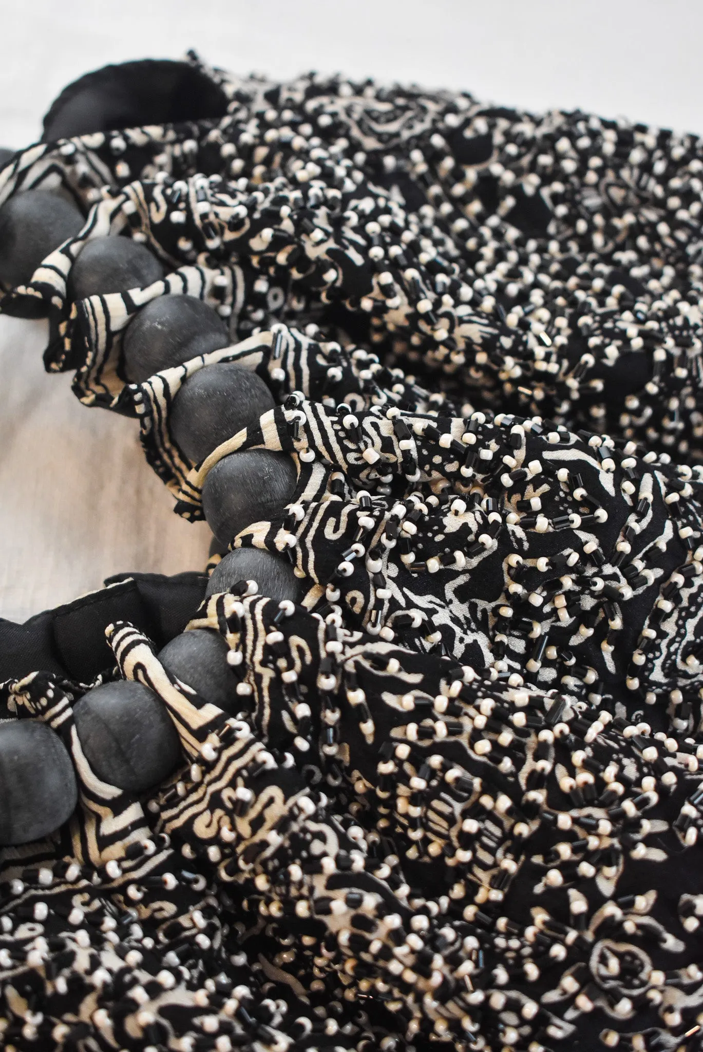 Y2K beaded clutch bag