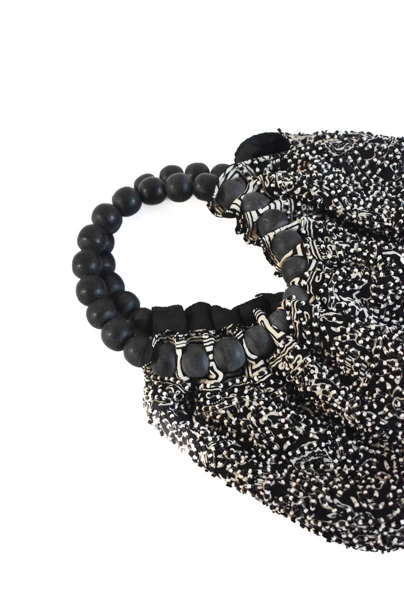 Y2K beaded clutch bag